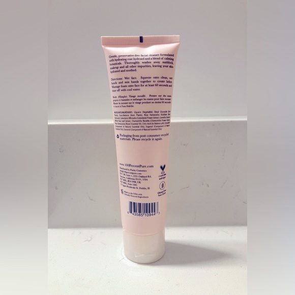 100% Pure Rose Water Gentle Cleanser | NIB | Vegan & Natural ✨ - Picture 4 of 5